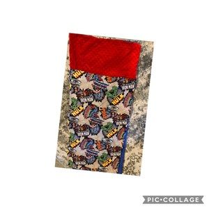 Superhero nap mat cover for preschool